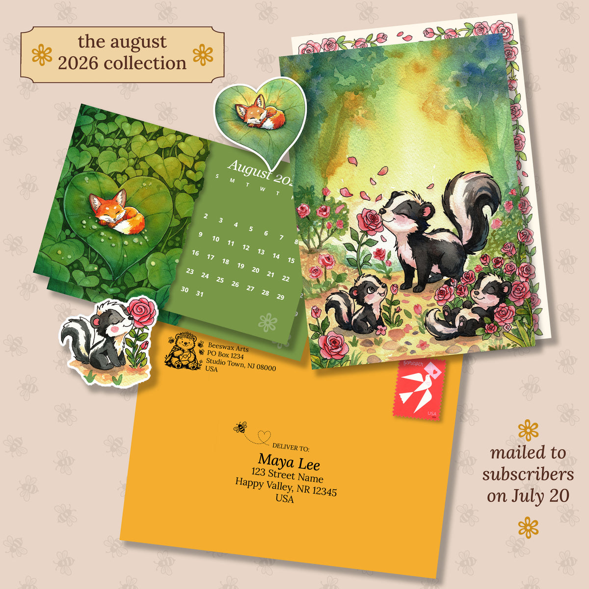 Past Editions of The Happy Animals Mail Club