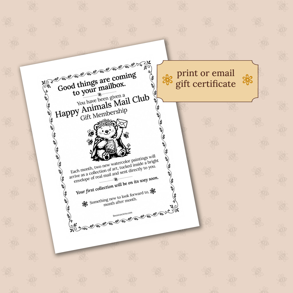 Happy Animals Mail Club Gift Membership